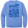 Clark Davidson Points of Interest Crewneck Sweatshirt - Light Blue - back view